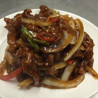 Shredded Beef Sweet Chilli Sauce
