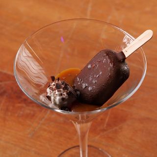 GELATO CIOCCOLATO E CARAMELLO