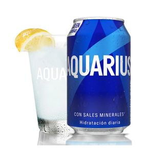 Aquarius Limón lata 330ml.