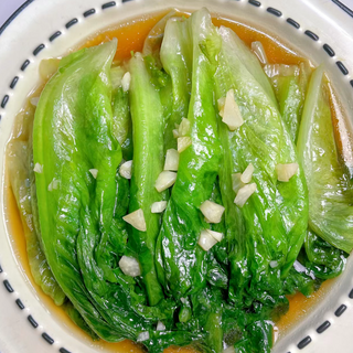 238.Lattuga saltato con salsa ostrica 蚝油生菜
