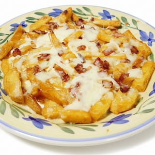 Bacon Cheese Fries (Ración)