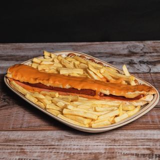 Cachorro prensado c/batata