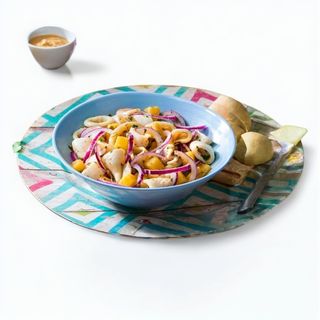 Calamari con cipolle e sedano