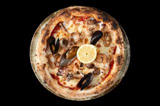 Pizza fructe de mare