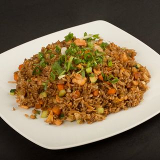 801-Orez prajit cu somon