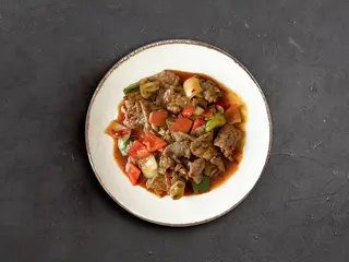 Ternera con Salsa Picante