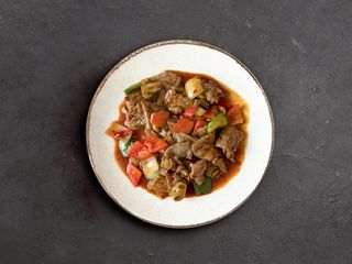 Ternera con Salsa Picante