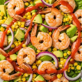 Salade Avocat Crevette