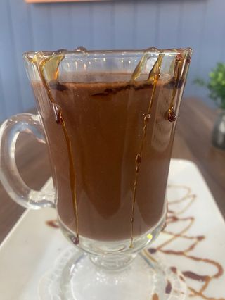 Chocolate quente caramelo 