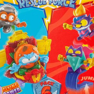 Set 4 figurine SuperThings Rescue Force [4185996]