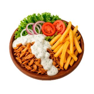 Menú Plato Pollo o Ternera + 1 Pan