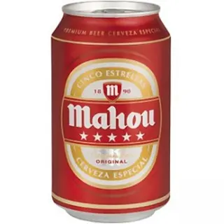 Cerveza Mahou (330 Ml.)