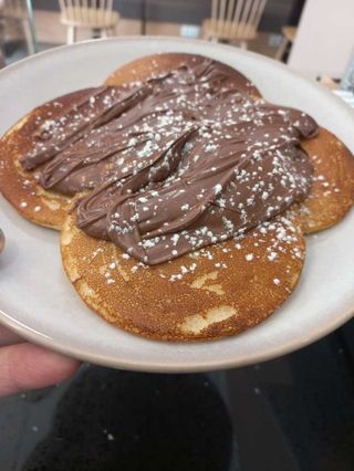 Panquecas de Nutella