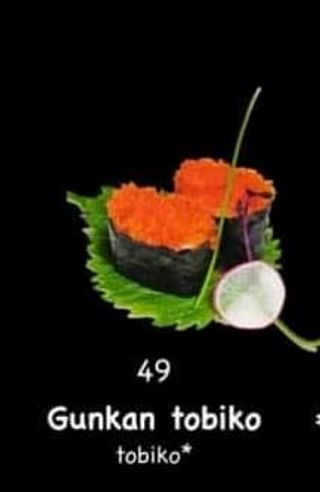 Gunkan tobiko - 2 pezzi