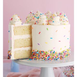 A Creamed Slice Of Cake