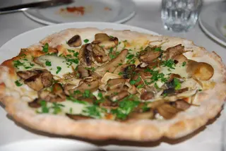 Panna e funghi