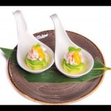 Gunkan Special - tartare di gambero, Philadelphia, avocado esterno, salsa al Mango (1 PZ)