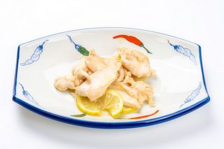 Pollo con salsa al limone