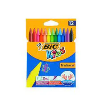 Crayons De Cire De 12 Bic Kids