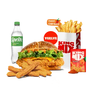 Menú Krispper® Spicy Grande King Mix