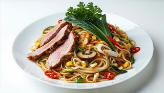 Pad thai cu rata