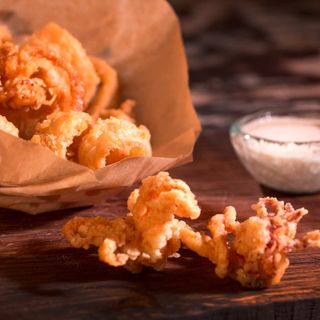 Хрупкави калмари