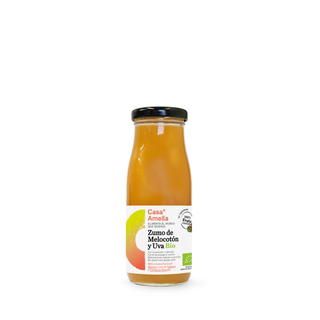 Zumo Melocotón y Uva Bio