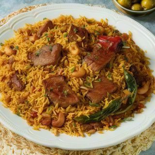 ARROZ CON CUBOS DE BORREGO/LAMB BIRYANI