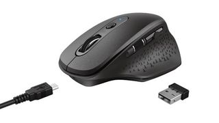 Ratón Inalámbrico Trust Ozaa Recargable Negro - 8713439238129