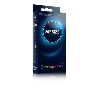 MY.SIZE PRO პრეზერვატივი (10 ცალი) ზომა 57