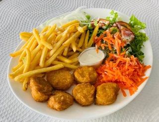 Menu Nuggets no Prato