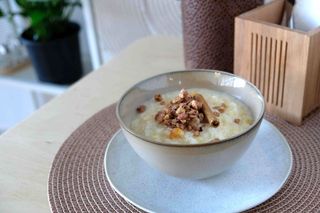 ბრინჯის ფაფა გოგრით