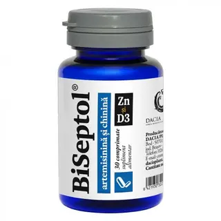 BiSeptol cu Zinc si Vitamina D3 30Cpr