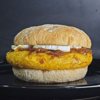 Tortimol de Queso de Cabra y Cebolla Caramelizada