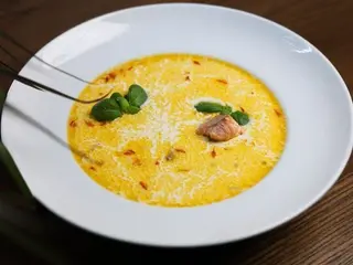 Вершковий суп з морепродуктами (350g)