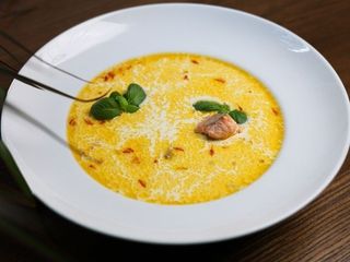 Вершковий суп з морепродуктами (350g)