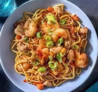 Nouille Fruits De Mer