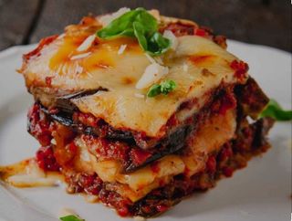 Mille Feuille De Poulet À La Parmigiana