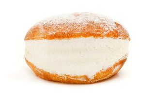 Brioche con panna
