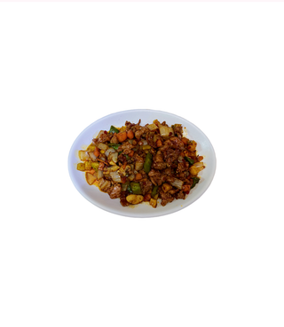 Ternera salteada picante