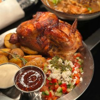 Talerz eko kurczak z rożna POŁÓWKA