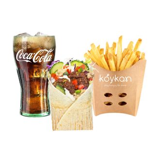 (Vege) Baba Ghanoush tortilla Menu