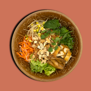 Pho Tron Chay - Salada vegana de Pho/Vietnamese Vegan Pho Salad 
