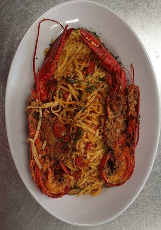 Tagliolini all astice in bellavista per 2 persone