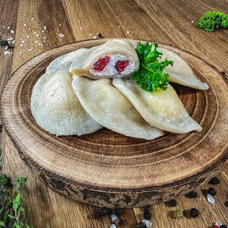 Z serem i truskawkami 500g