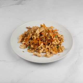 36. Pirjana riža s tri vrste mesa