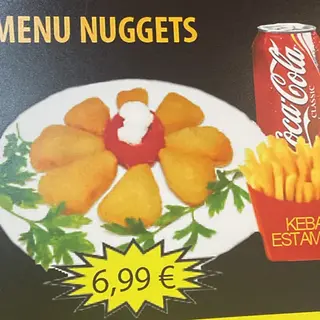 Menú Nuggets