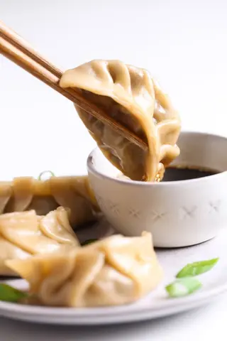 117 Veganske piroške na pari
