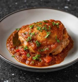 Pollo En Salsa Casera