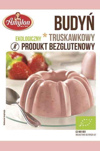 BUDYŃ TRUSKAWKOWY (BEZGLUTENOWY) BIO 40g - AMYLON